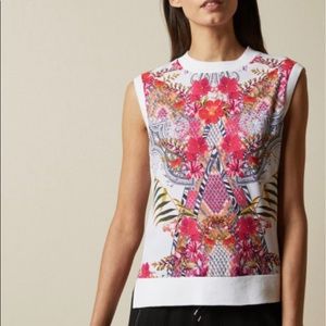 Ted Baker Samba Print Woven Tank